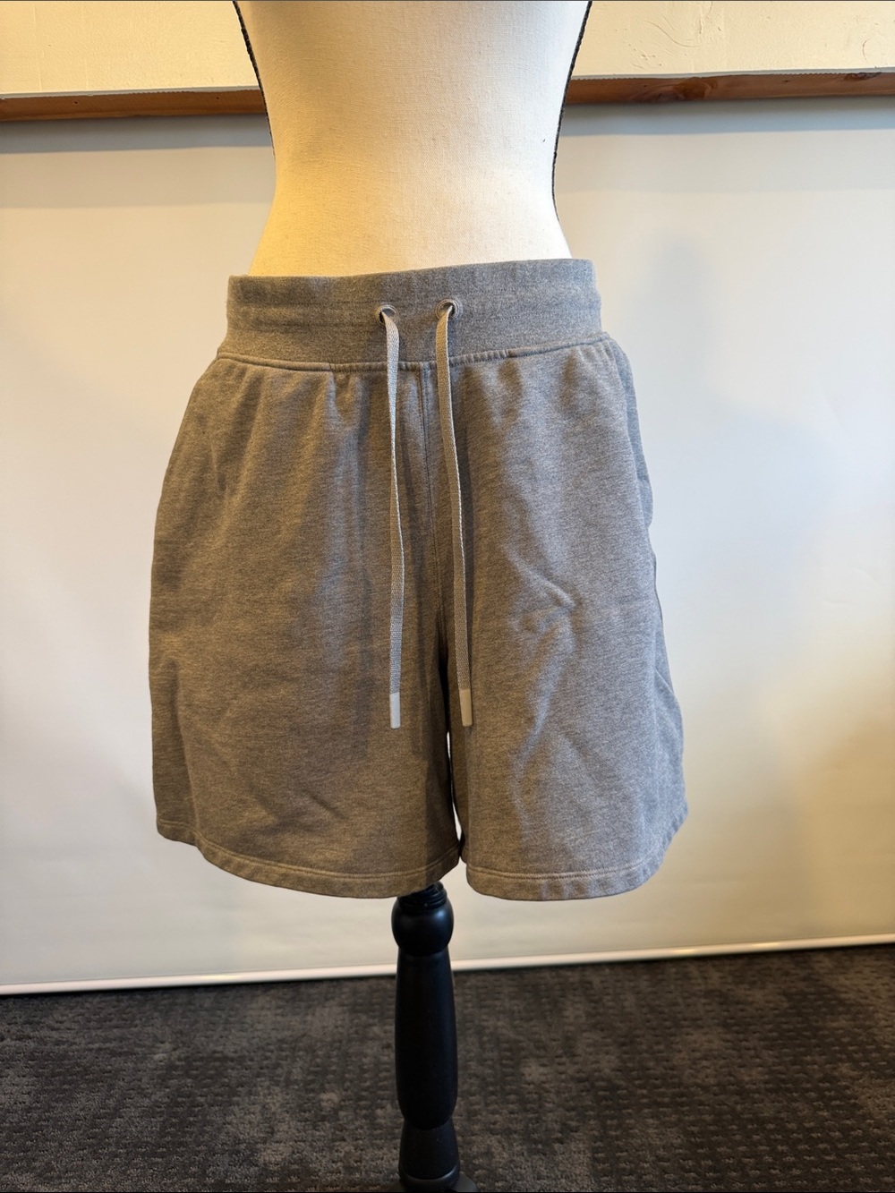 lululemon athletica Heather Gray Athletic Shorts